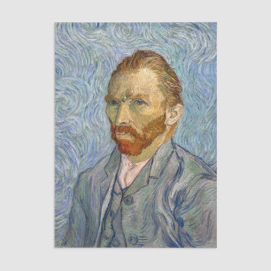 Papel De Seda Autorretrato de Vincent Van Gogh