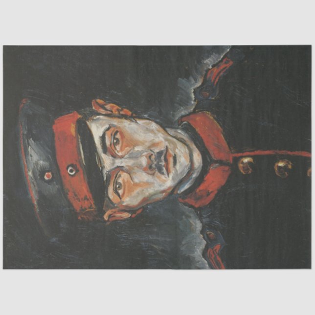 Papel De Seda Autorretrato (por Walter Gramatté) (Anverso)