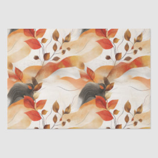 Papel De Seda Autumance Elegance Seamless Pattern