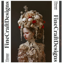 Papel De Seda Avant-Garde Gothic Elegante Novia A7L Decoupage