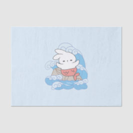 Papel De Seda Aventura de Seaside Whimsy Mer-Bunny