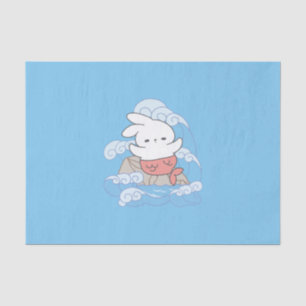 Papel De Seda Aventura de Seaside Whimsy Mer-Bunny