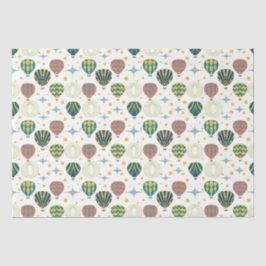 Papel De Seda Aventura espera globo de aire caliente