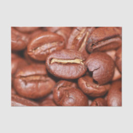 Papel De Seda Aves de café tostadas