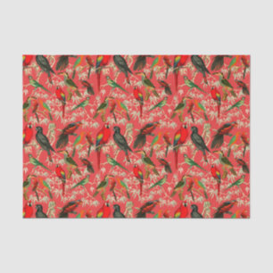 Papel De Seda Aves de cosecha