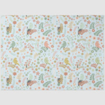 Aves y ramas de Shabby Azul