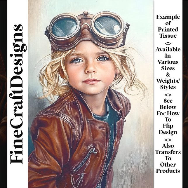 Papel De Seda Aviador de Chica de vapor de agua caliente Goggles (Subido por el creador)