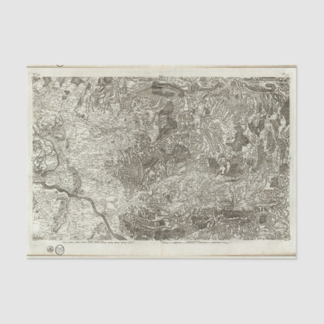 Papel De Seda Aviñón, naranja (Anverso)