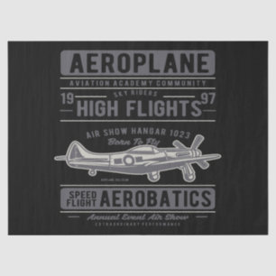 Papel De Seda Avión