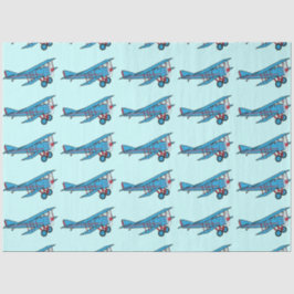 Papel De Seda Avión: Biplano