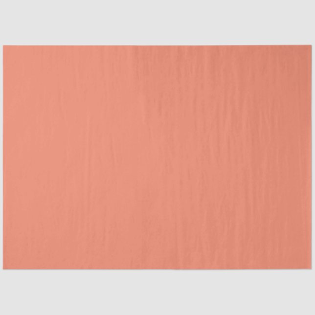 Papel De Seda Avión en rosa coral (Anverso)