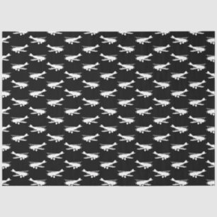 Papel De Seda Avión Retro Diseño Aviación de Arte Antiguo