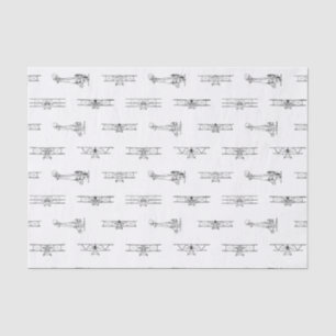 Papel De Seda Aviones de época PERSONALIZADO temática de aviació