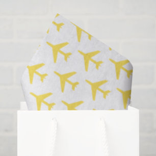 Papel De Seda Aviones Naranja Yellow Pink Travel Flight