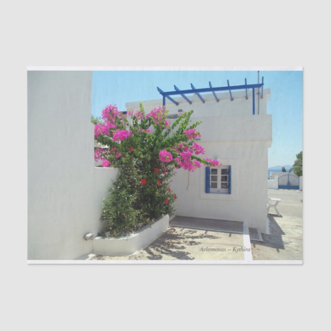 Papel De Seda Avlemonas - Kythira (Anverso)