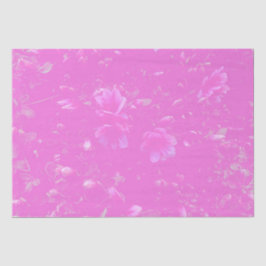 Papel De Seda Azalea flotante Flores Mauve