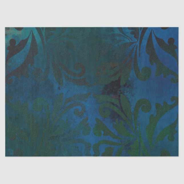 Papel De Seda azul (Anverso)