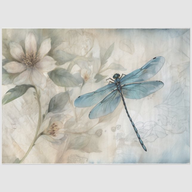 Papel De Seda Azul 10 (Anverso)