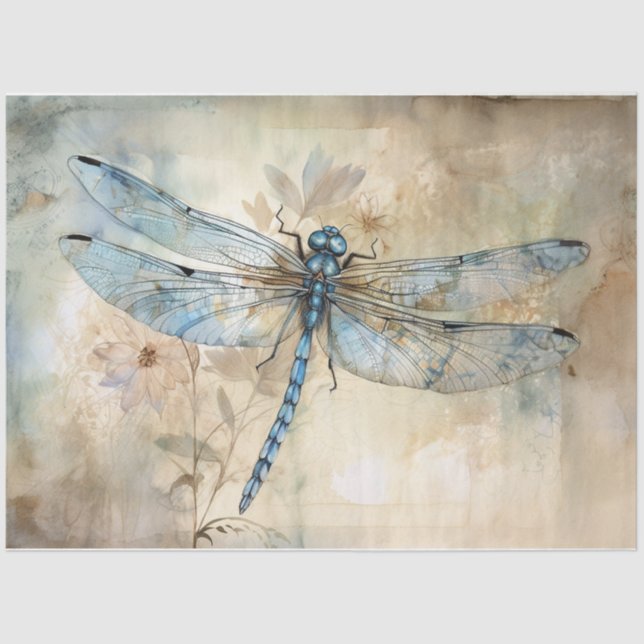 Papel De Seda Azul 9 (Anverso)