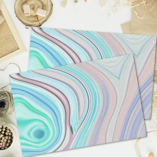 Papel De Seda azul acua menta verde lilo púrpura arcoiris pastel