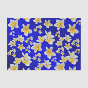 Papel De Seda azul, asiático, amarillo, blanco, flor, brillante,