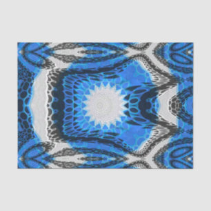 Papel De Seda Azul atómico
