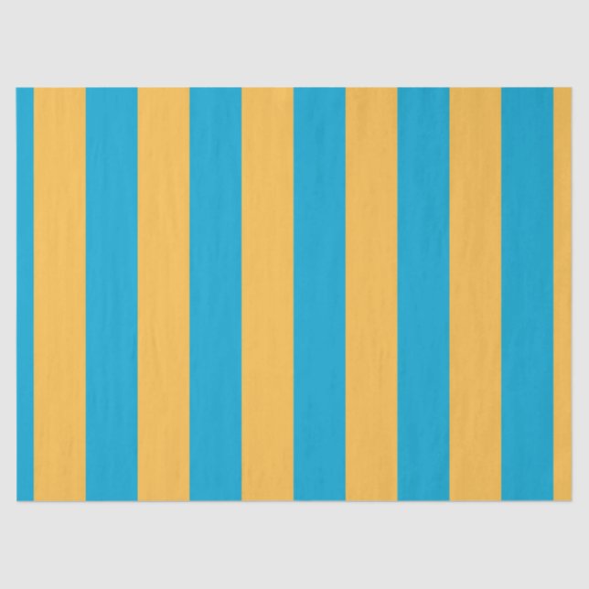 Papel De Seda Azul bebe y amarillo (Anverso)