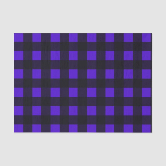 Papel De Seda Azul búfalo grande (Anverso)