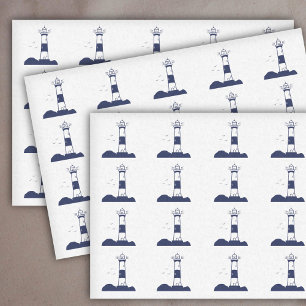 Papel De Seda Azul de la Marina de Faro