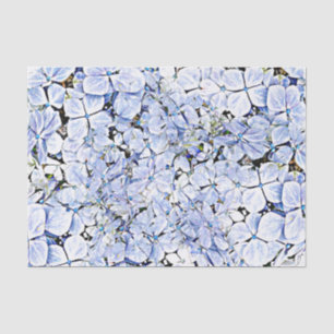 Papel De Seda Azul del Hydrangea