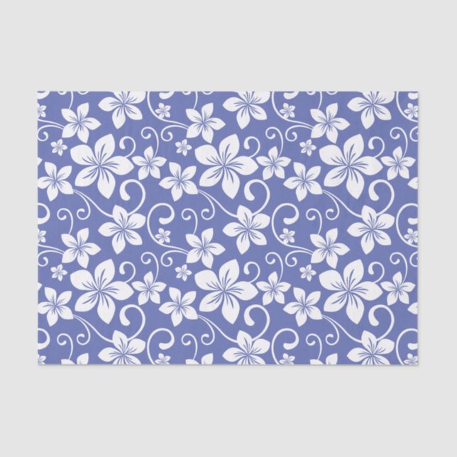 PAPEL DE SEDA AZUL HAWAII (PERIWINKLE) (Anverso)