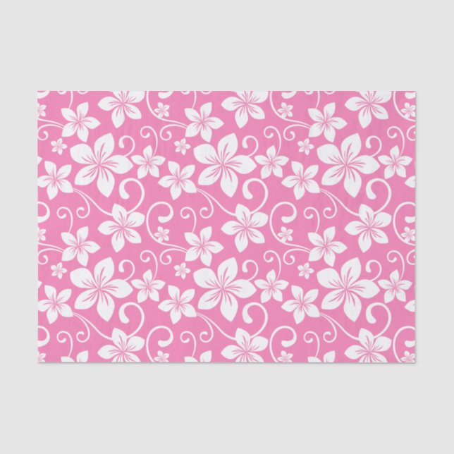 PAPEL DE SEDA AZUL HAWAII (ROPA DE BOMBLEGUM) (Anverso)