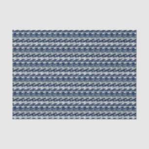 Papel De Seda Azul Marino Patrón Abstracto