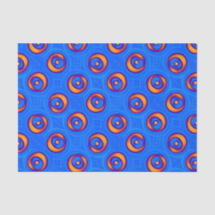 Papel De Seda Azul Naranja Rojo Amarillo Neón