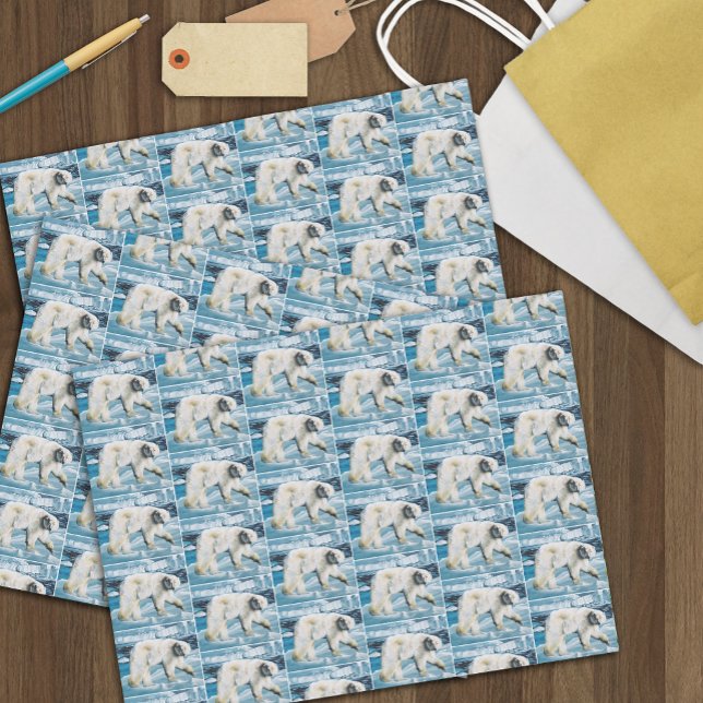 Papel De Seda Azul polar ártico (Subido por el creador)