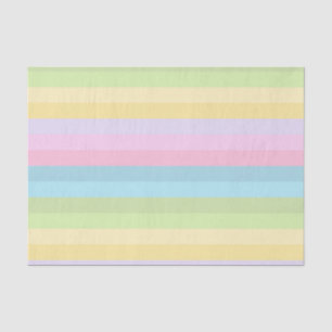 PAPEL DE SEDA AZUL VERDE AMARILLO ROSA PURPURA RAYAS PASTEL