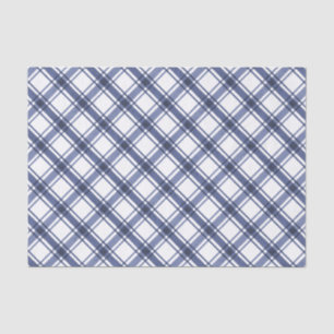 Papel de seda azul y blanco