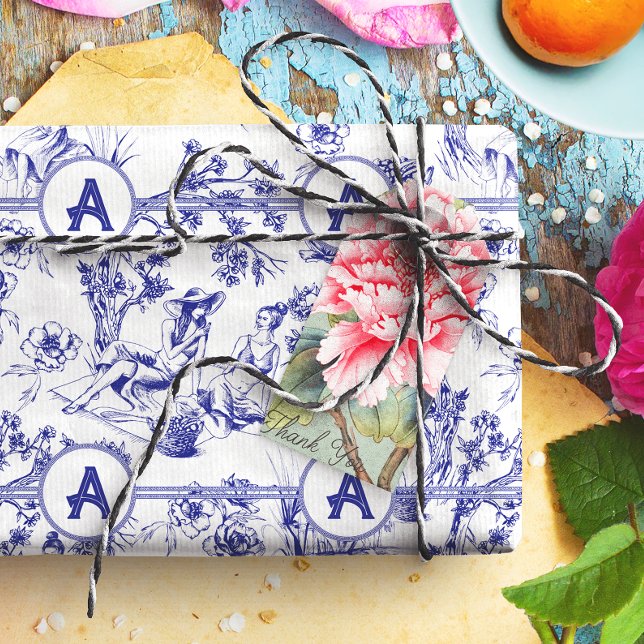 Papel De Seda Azulejos azules y blancos (Subido por el creador)