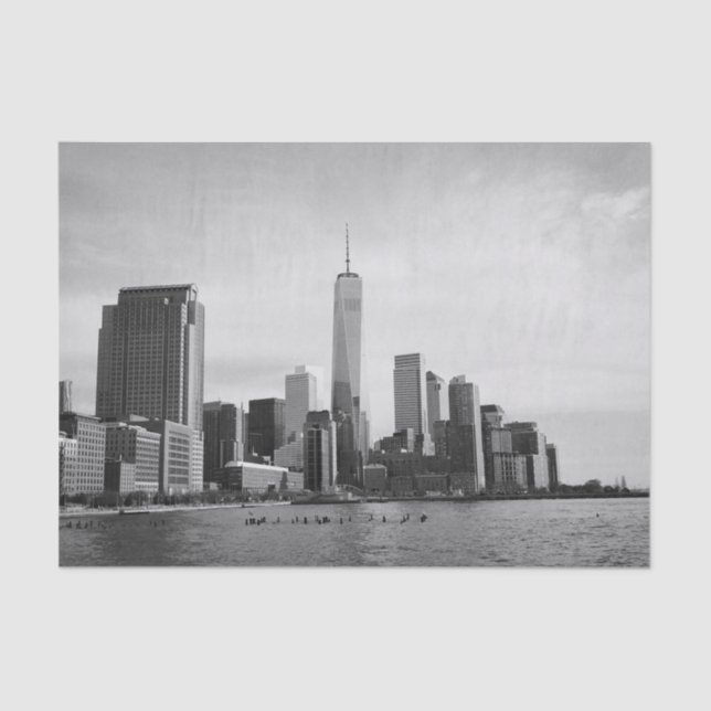 Papel De Seda B&W Manhattan (Anverso)