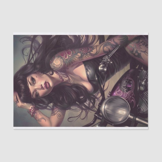 Papel De Seda Babe16 de ciclista (Anverso)