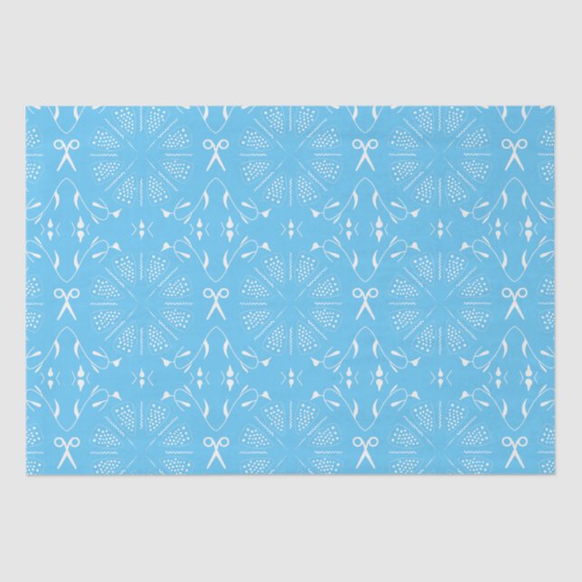 Papel De Seda Baby Blue Swing (Anverso)