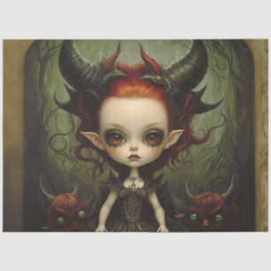 Papel De Seda Baby Devil Gothasy Oscuro Desnudo capricho