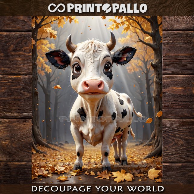 Papel De Seda Baby Farm Animals: la ternera (Subido por el creador)