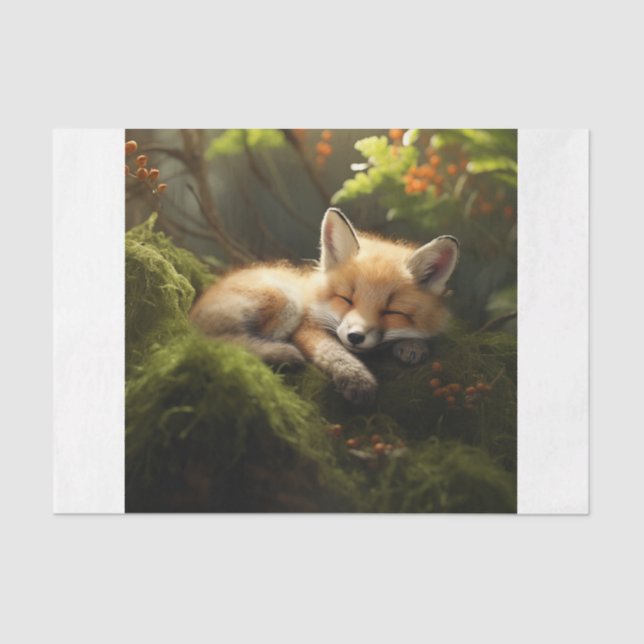 Papel De Seda Baby Fox (Anverso)