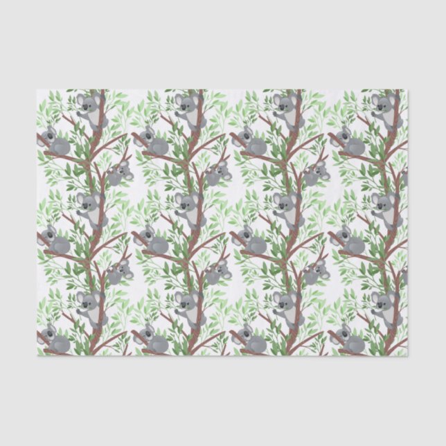 Papel De Seda Baby Koala Bear (Anverso)