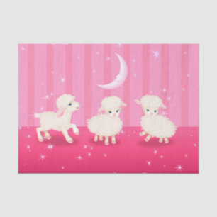 Papel De Seda Baby Lambs