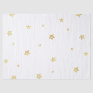 Papel De Seda Baby Shower de Gold Stars