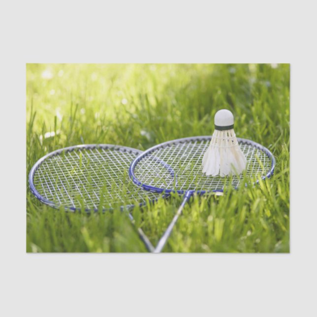 Papel De Seda Badminton listo para irse (Anverso)