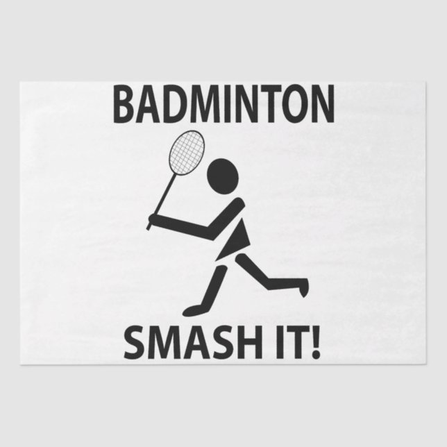 Papel De Seda Badminton Racket Smash It Sports Badminton (Anverso)