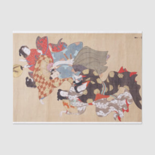 Papel De Seda Bailando personas, Kiitsu